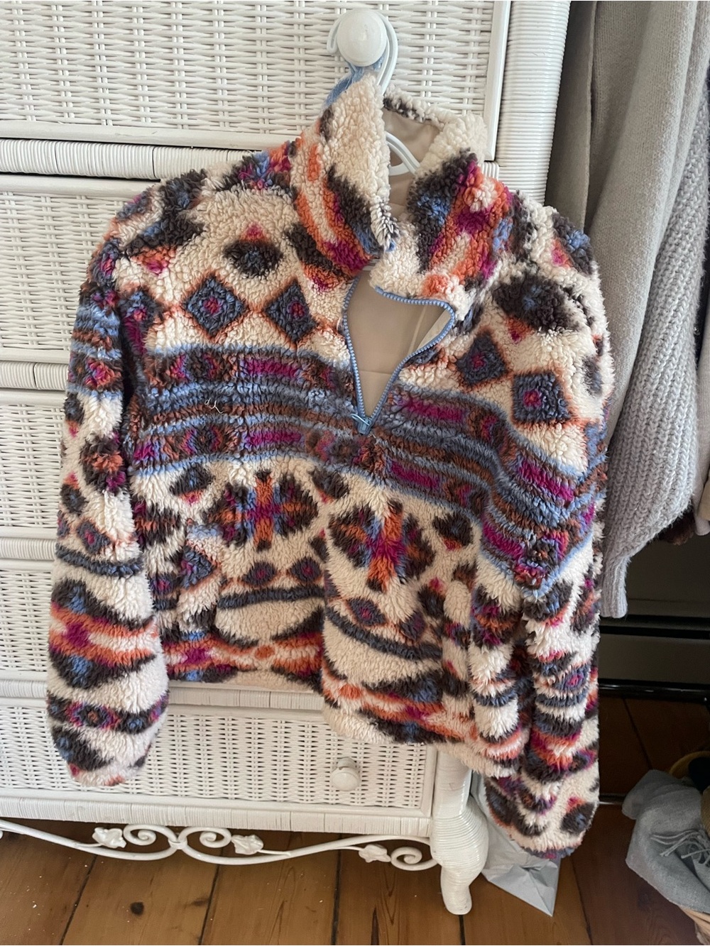 Aztec Teddy Sweatshirt